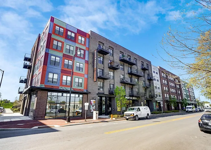 The Urban Oasis Garage Parking Walk-in Shower * Columbus
